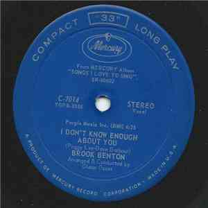 Brook Benton - I Don't Know Enough About You download free