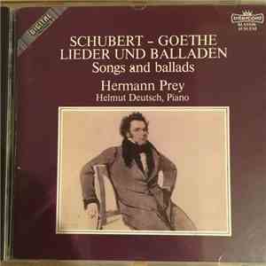 Hermann Prey, Helmut Deutsch - Schubert - Goethe Lieder und Balladen download free