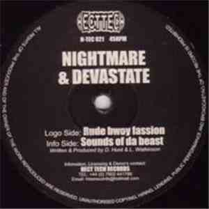 Nightmare & Devastate - Rude Bwoy Fassion / Sounds Of Da Beast download free