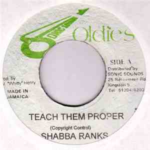 Shabba Ranks - Teach Them Proper download free