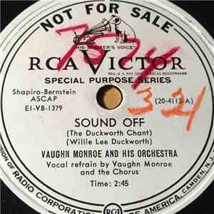 Vaughn Monroe And His Orchestra - Sound Off / Oh, Marry, Marry Me download free