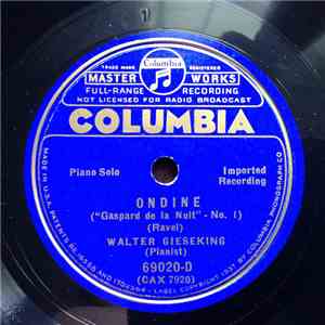 Walter Gieseking - Ondine / Poissons D'Or download free