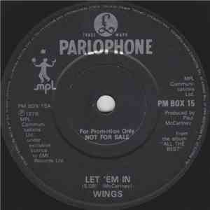 Wings  - Let 'Em In / Goodnight Tonight download free